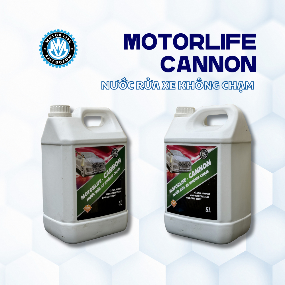 Nước rửa xe không chạm Motorlife Cannon