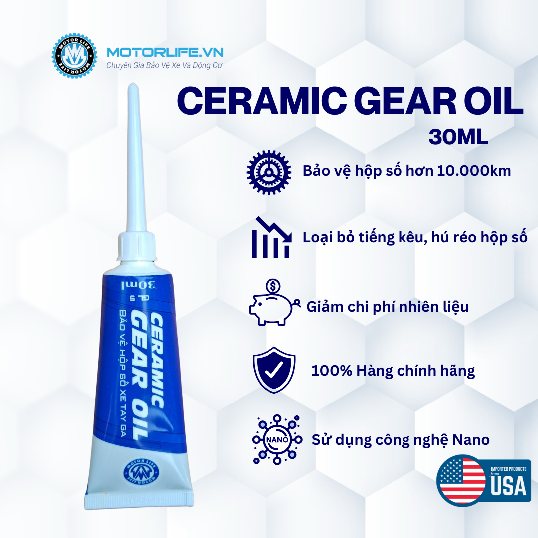 Ceramic Gear Oil 30ml